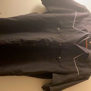 Vintage Ely Cattleman pearl button up with great butterfly collar.